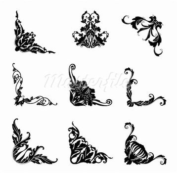 Free Vintage Page Corner Clip Art