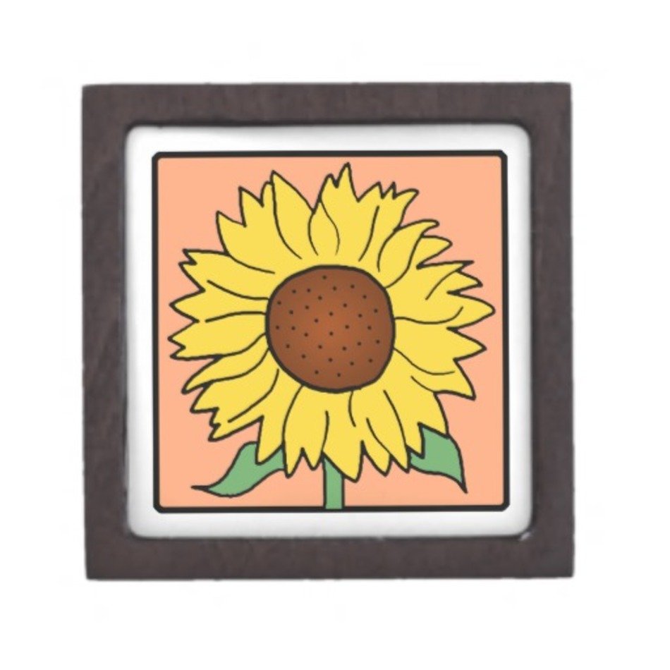 Flower Gift Box Clip Art