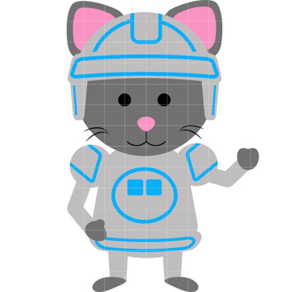 Bad Kitty Clip Art N2
