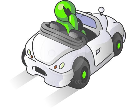 Design Mascot Car Stock Image