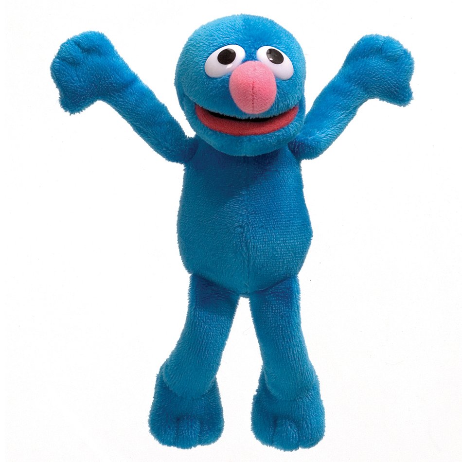 Grover Plush Doll Mini drawing