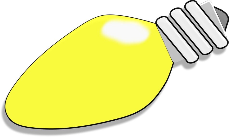 yellow oval lamp