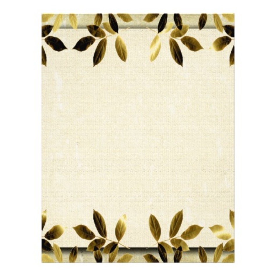 Gold Leaf Border N2