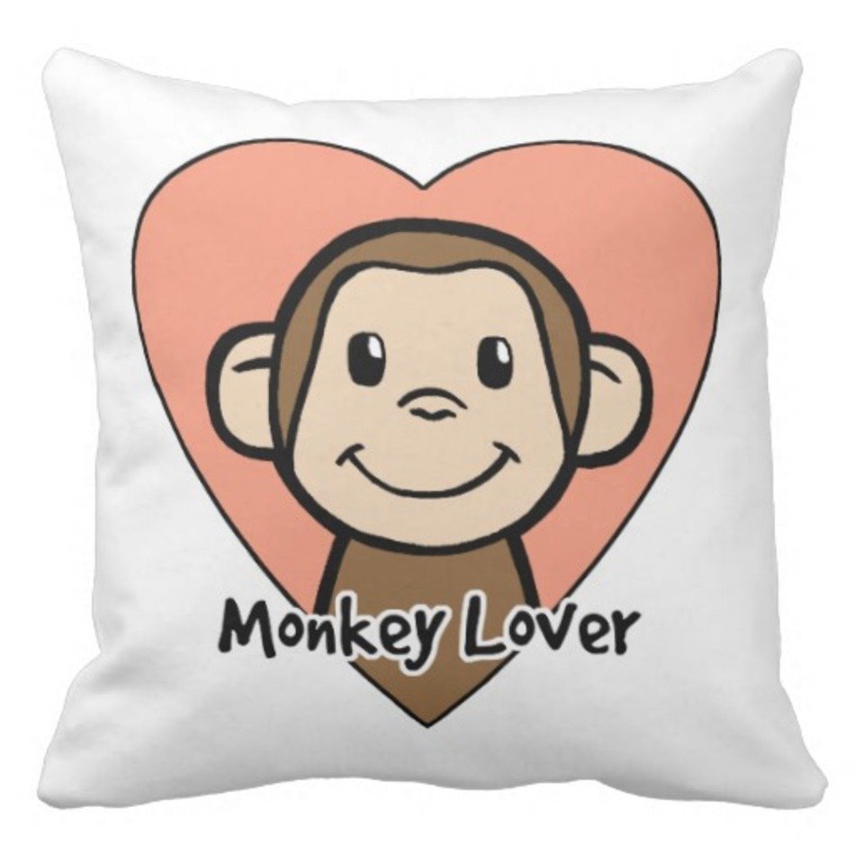 Cartoon Monkeys Love Clip Art