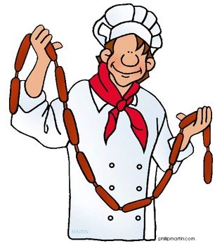 Sausage Clip Art N24