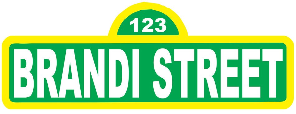Sesame Street Sign Template N4