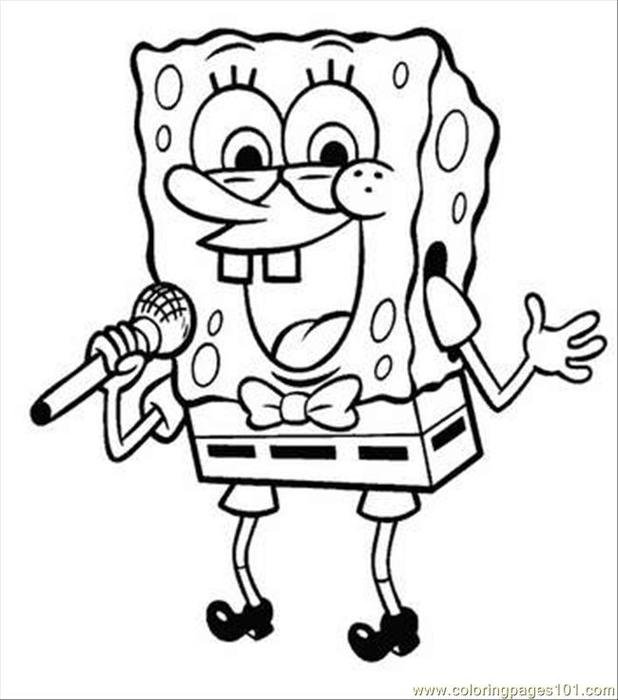Spongebob SquarePants Coloring Pages N3
