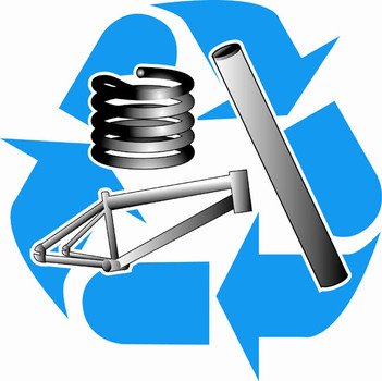 Scrap Metal Recycling Logo