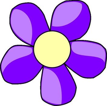 Purple Flower Clip Art N63