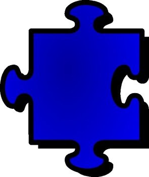 Jigsaw Puzzle Pieces Clip Art N41