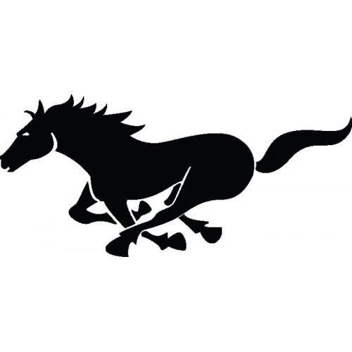 Running Horse Decals free image download