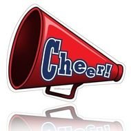 Cheer Megaphone Clip Art N30