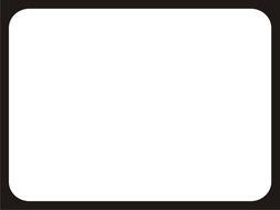 Simple Black Page Border drawing