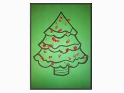 green Christmas Gifts drawing