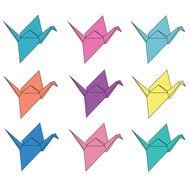 Origami Crane Clip Art N13