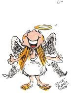 Happy Birthday Angel Clip Art