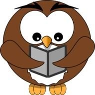 Owl Reading Book Clip Art N9
