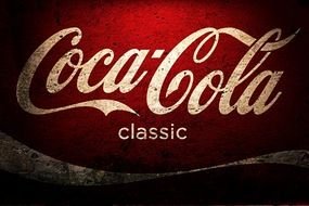 Coca Cola classic drawing