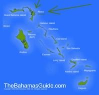 Bahamas Island Map