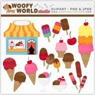 Ice Cream Shop Clip Art N4