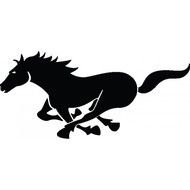 Running Horse Decals