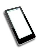 Shining black tablet clipart