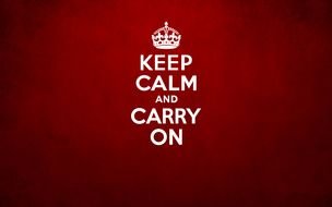 Keep Calm And Carry On N2