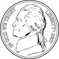 Nickel Clip Art N5