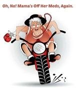 Ä°llustration of Motorcycle Mama