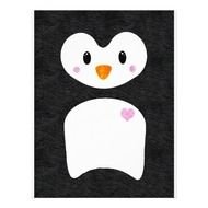 Girly Penguin Whimsical Cute Kawaii Pink Heart Flyer