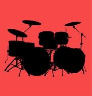 Drum Kit Clip Art N2
