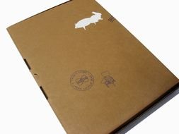 box on the white background