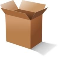 Open Cardboard Box N2