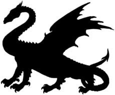Dragon Silhouette N3