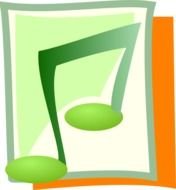 Music Notes Clip Art N120