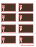 Free Valentine Label Templates