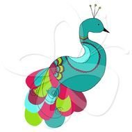 Peacock Clip Art N23