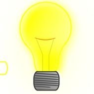 Yellow Bright Light Shine Clip Art