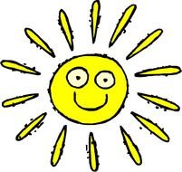Cartoon Sun Drawings N5