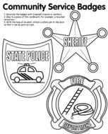 Community Helpers Coloring Pages Printable N2