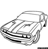 Dodge Cars Coloring Pages