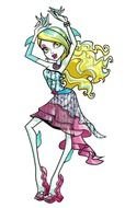Monster High Lagoona as a graphic illustration