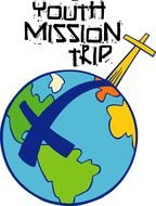 Youth Mission Trip as the inscription in the picture