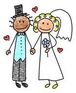 Bride And Groom Clipart