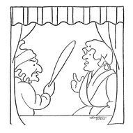 Punch And Judy Coloring Pages