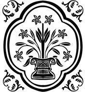 Plants Black And White Designs