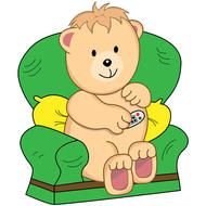 Cartoon bear drawing