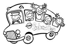Clipart of School bus