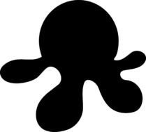 Octopus Silhouette Clip Art N4