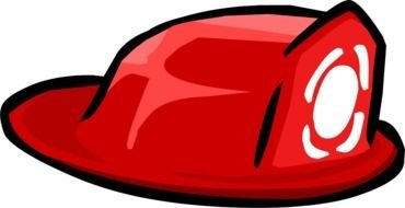 Firefighter Hat Clip Art drawing